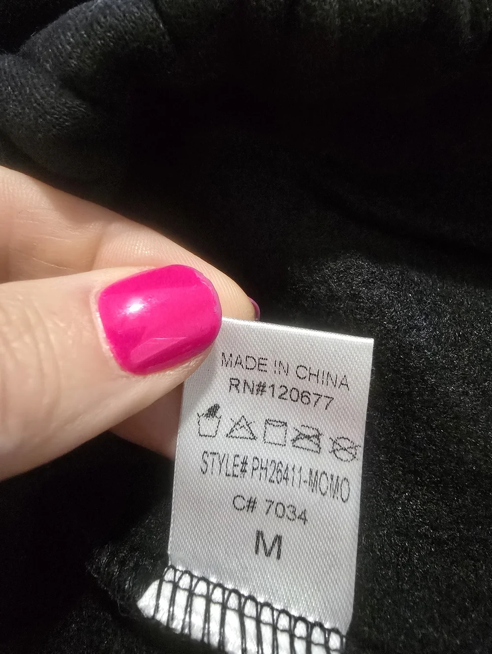 Tic Toc Essentials Momo Black Fleece Relaxed High Waist Lounge Shorts - Medium